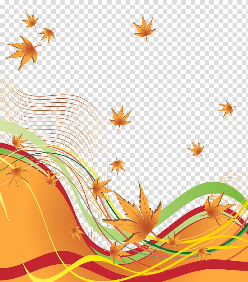 brown leaf , Autumn , Autumn Decorative Border transparent background PNG clipart