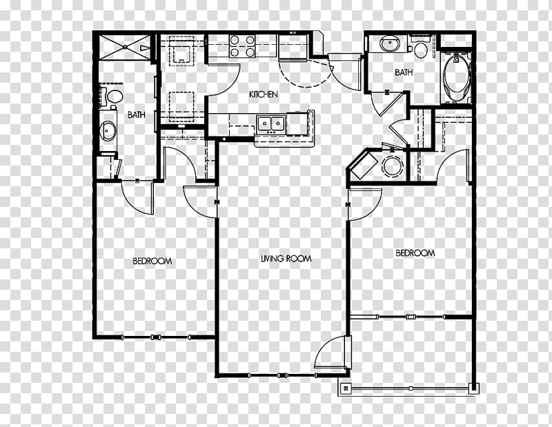 Floor plan Muncie Housing Authority Apartment, Automatic Identification System transparent background PNG clipart
