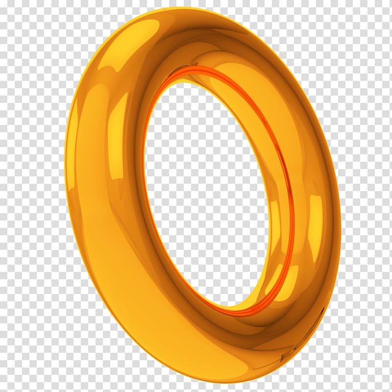 round brown , Sonic the Hedgehog Sonic Dash Tails Ring Gold, ring transparent background PNG clipart
