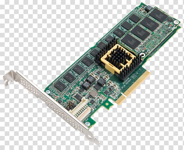 Adaptec RAID Serial Attached SCSI PCI Express Disk array controller, Random Access Memory transparent background PNG clipart