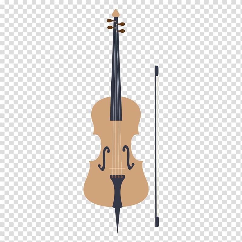 Bass violin Cello Violone Viola, Creative cello transparent background PNG clipart