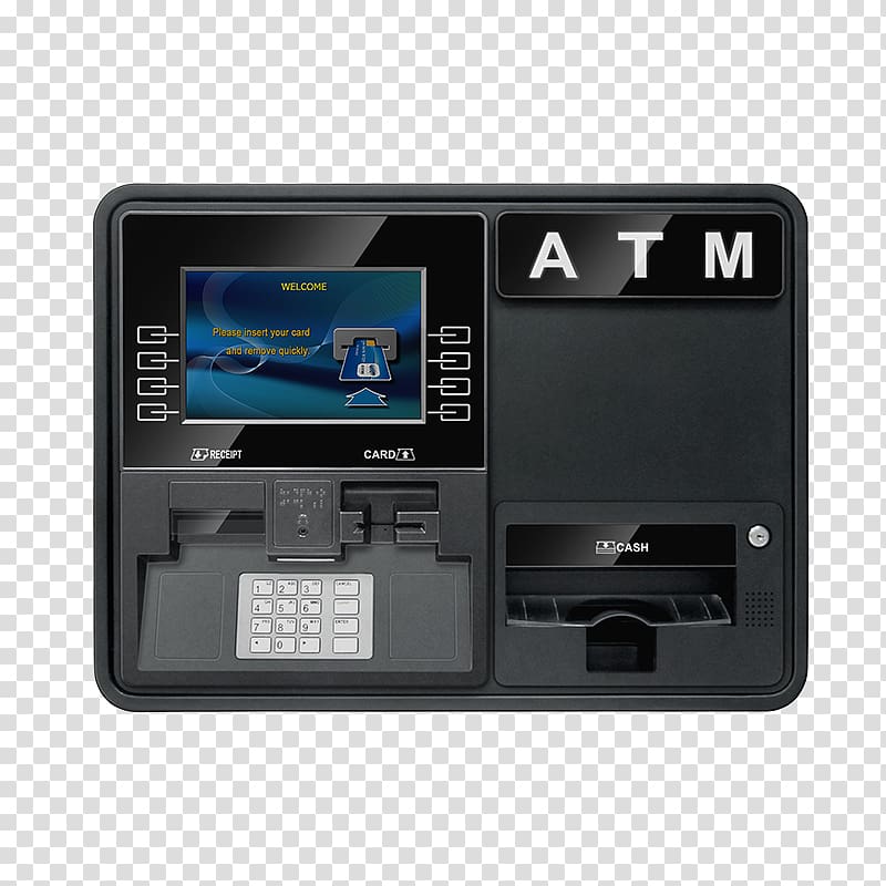 Automated teller machine Receipt EMV LINK Money, atm machine transparent background PNG clipart