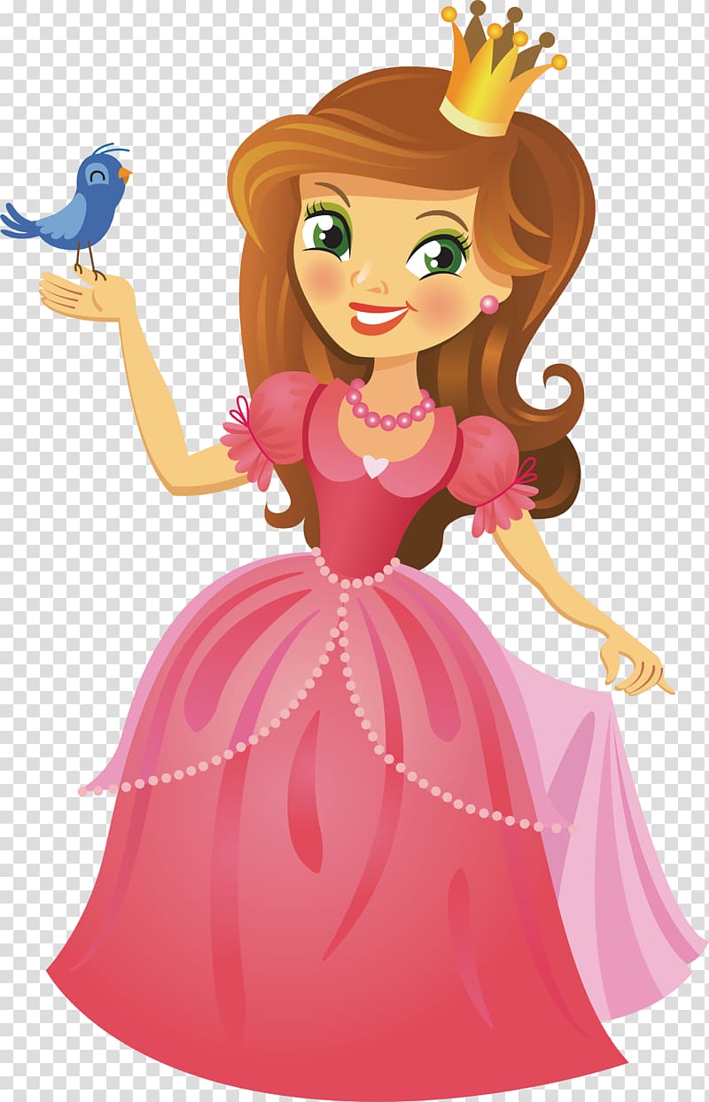 girl cartoon character, Wedding invitation Greeting card Birthday Princess Illustration, Fairy tale princess design transparent background PNG clipart