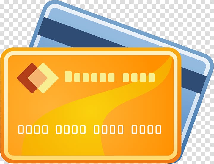Credit card Bank card Mortgage law, Yellow Credit Card transparent background PNG clipart