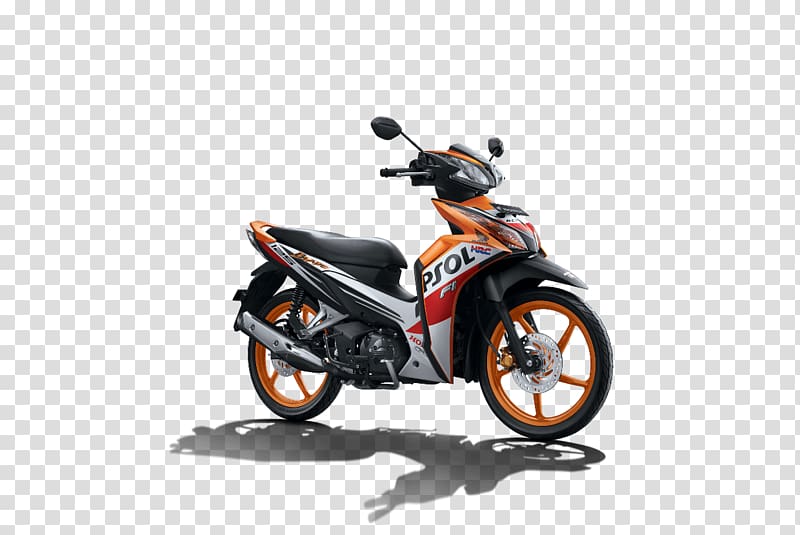 Repsol Honda Team CV. Mitra Krida Mandiri Motorcycle Honda Supra X 125, honda transparent background PNG clipart