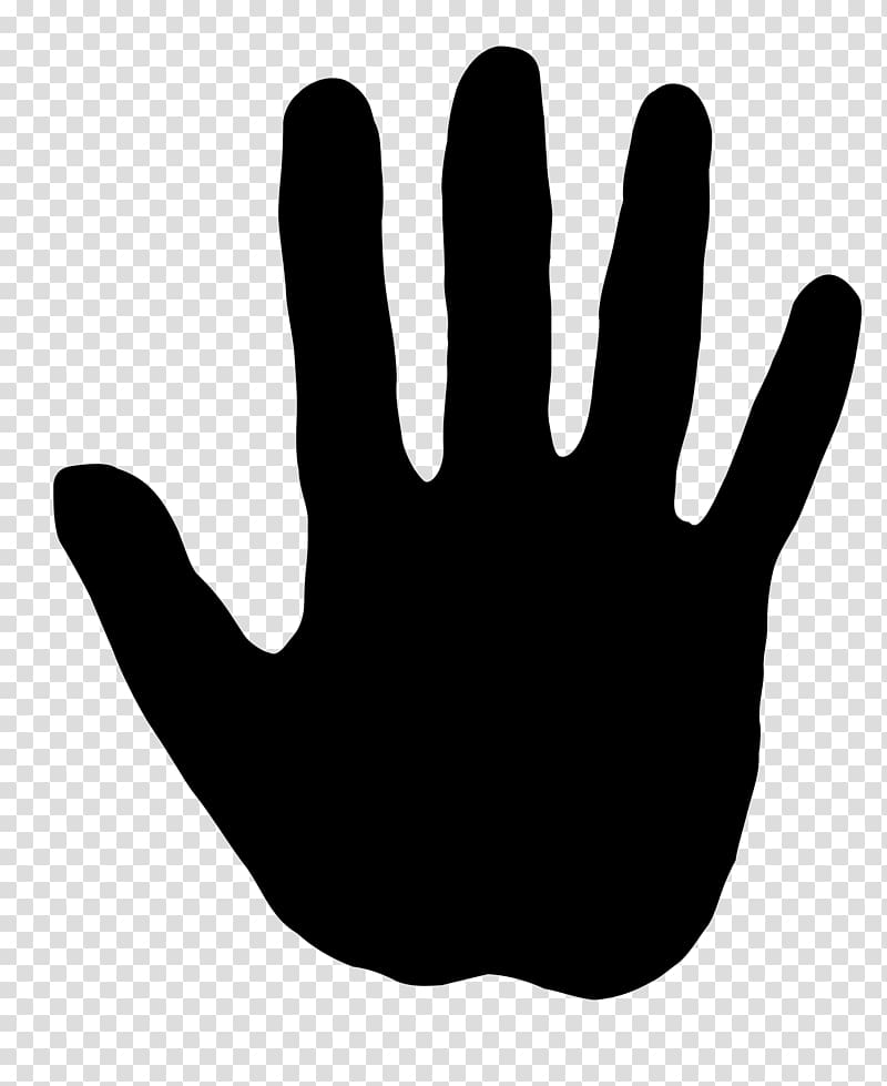 Thumb Hand model Black and white Font, Big Log transparent background PNG clipart