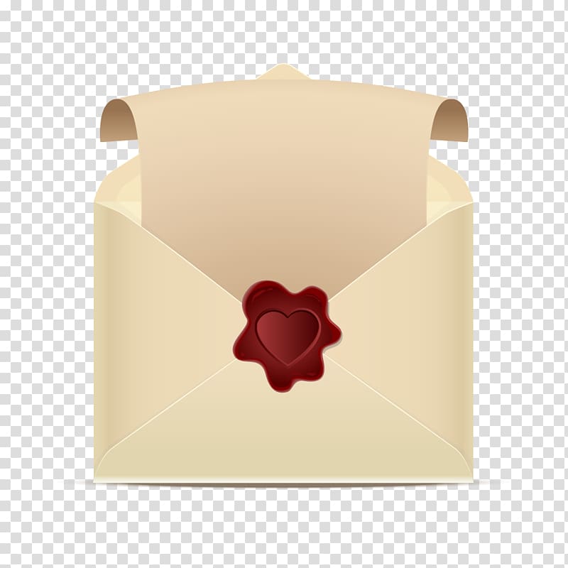 Envelope Sealing wax Euclidean , Love envelope material transparent background PNG clipart