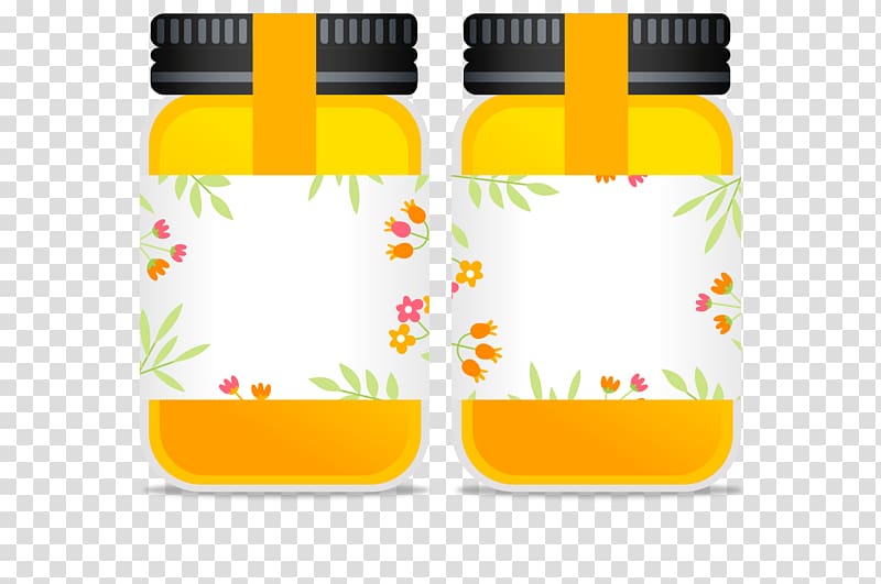 Honey bee Honey bee Jar, Jar of honey transparent background PNG clipart