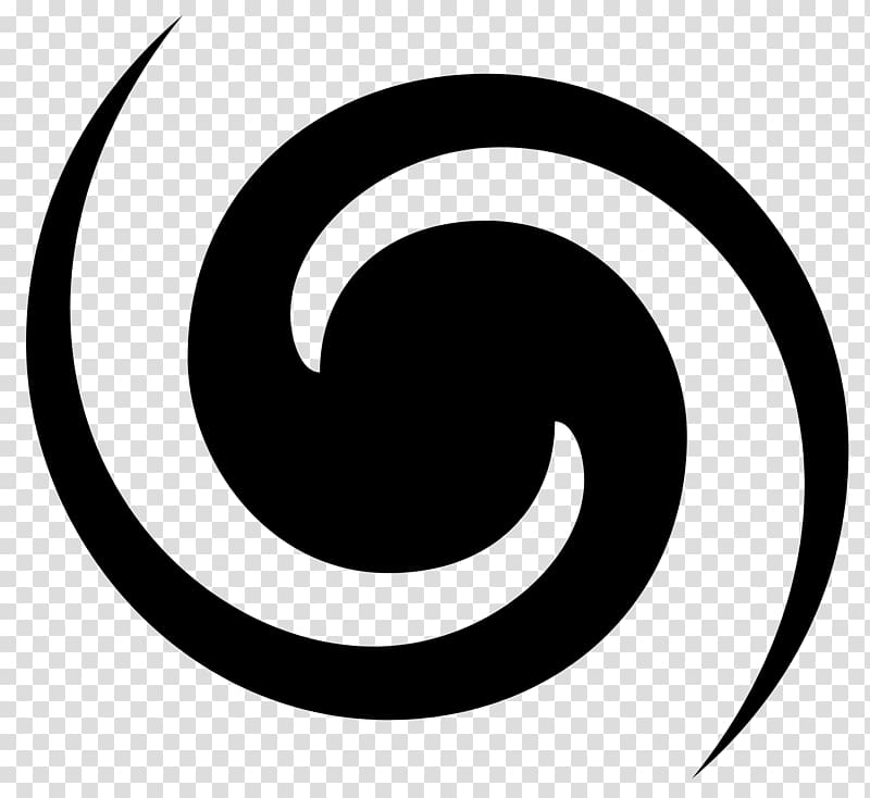 black and white spiral background