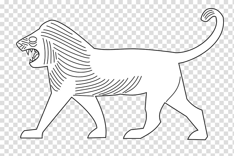 Cat Lion of Babylon Ishtar Gate, Cat transparent background PNG clipart