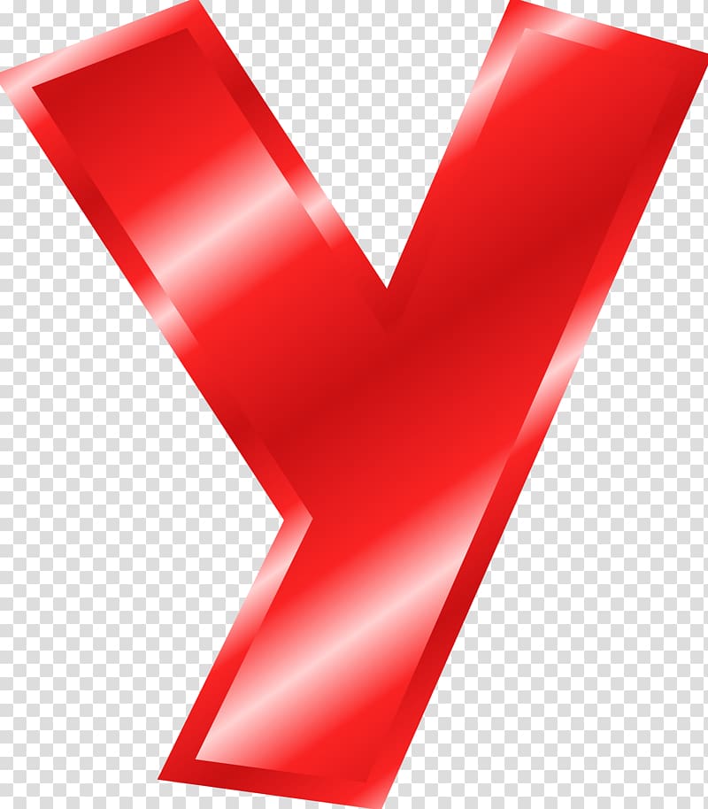 Letter Alphabet Y Cursive, red x transparent background PNG clipart
