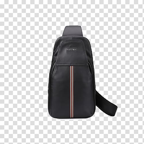 Messenger bag Leather Brand, Black backpack transparent background PNG clipart