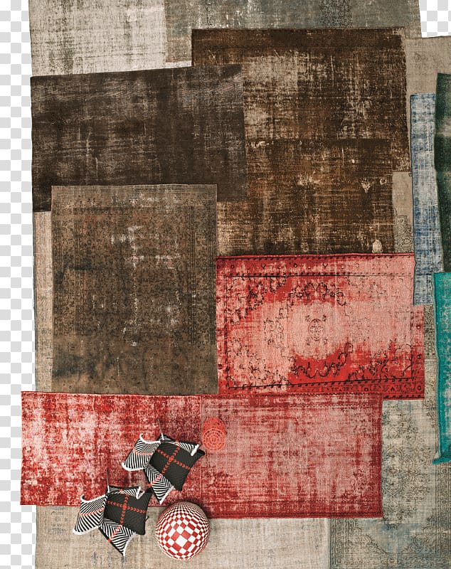 Patchwork Textile Furniture Square Pattern, AFRIQUE transparent background PNG clipart
