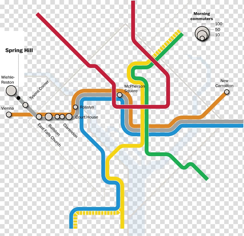 Washington, D.C. Washington Metropolitan Area Transit Authority Rapid transit Transit map, map transparent background PNG clipart