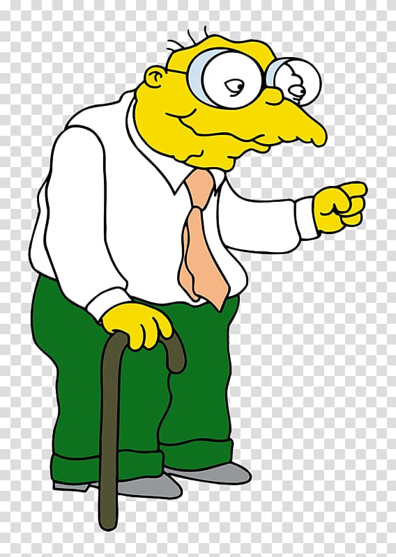 Hans Moleman Ned Flanders Bart Simpson Homer Simpson Principal Skinner, Bart Simpson transparent background PNG clipart