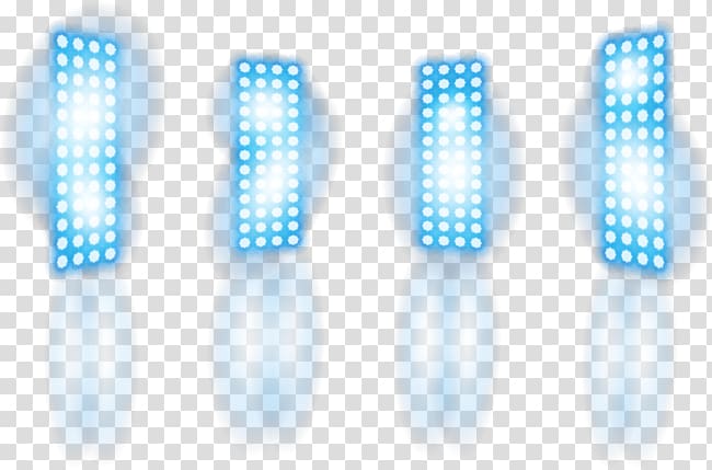 blue and white LED lights illustration, Light Stage Icon, Stage lighting cool transparent background PNG clipart