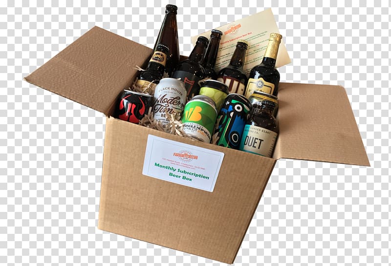 Box Beer Bottle Carton Wine, beer box transparent background PNG clipart