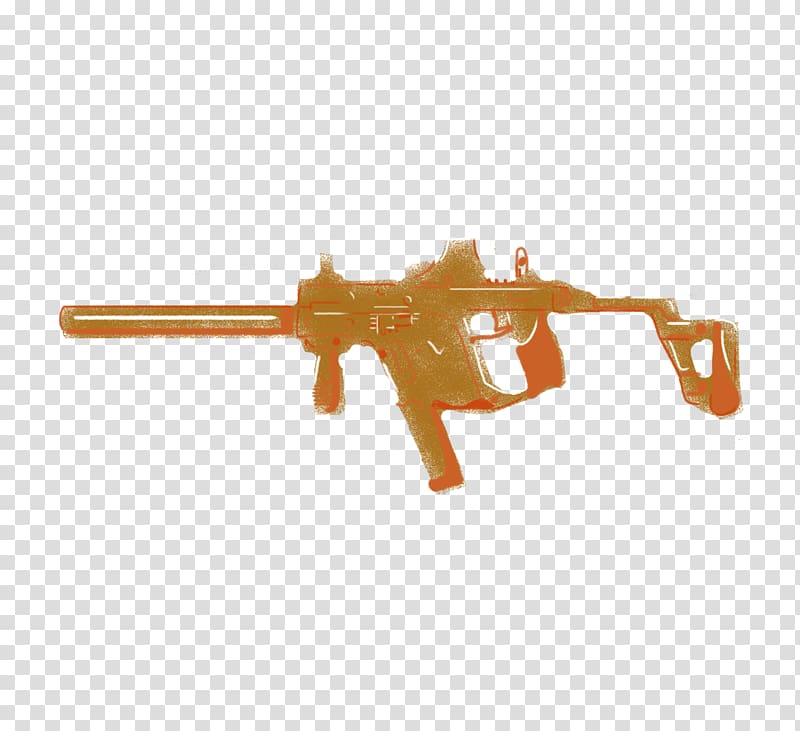 KRISS Submachine gun Firearm Rifle, weapon transparent background PNG clipart