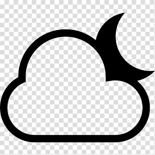 Computer Icons , Cloud night transparent background PNG clipart