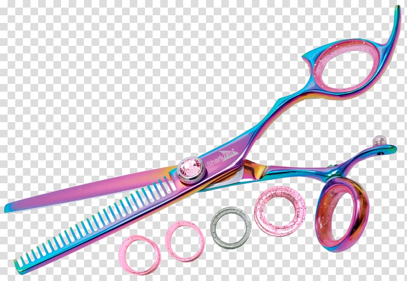 Scissors Hair-cutting shears Handedness, Texture line transparent background PNG clipart