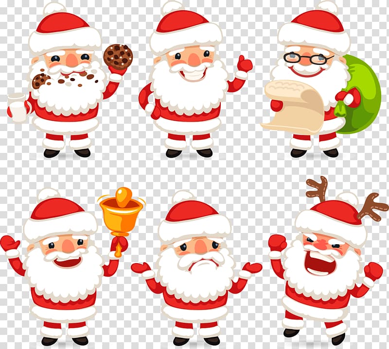Ded Moroz Santa Claus Christmas ornament , Santa Claus transparent background PNG clipart