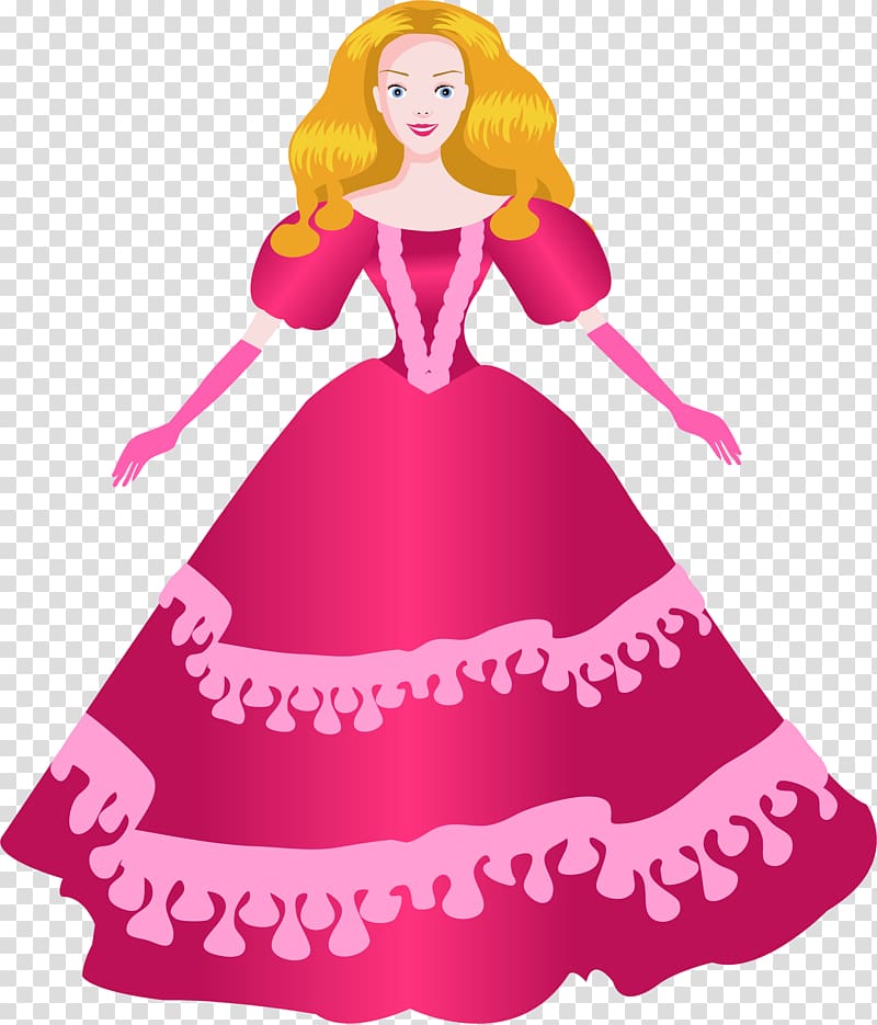 Toy Child Barbie, queen transparent background PNG clipart