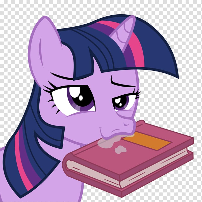 Twilight Sparkle Applejack Pony Fluttershy Pinkie Pie, book transparent background PNG clipart