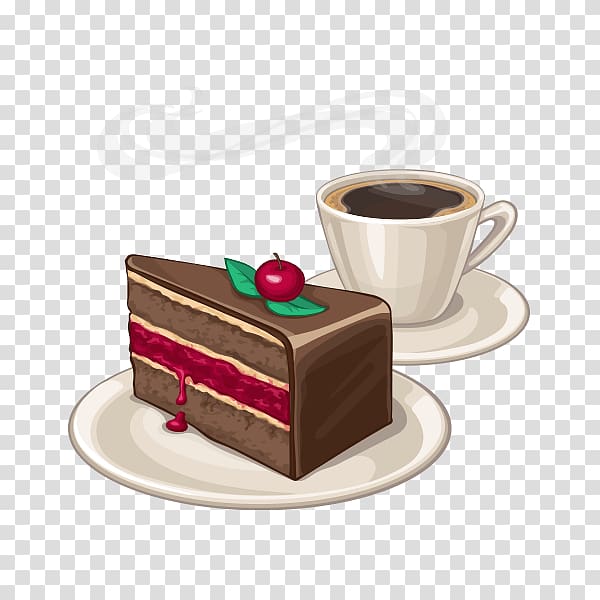 Coffee Cafe Kop Bakery Cake, transparent background PNG clipart