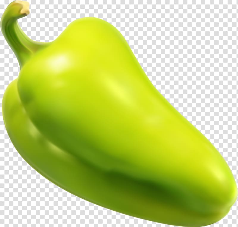 Serrano pepper Jalapexf1o Bell pepper Chili pepper Yellow pepper, Vegetable pepper transparent background PNG clipart
