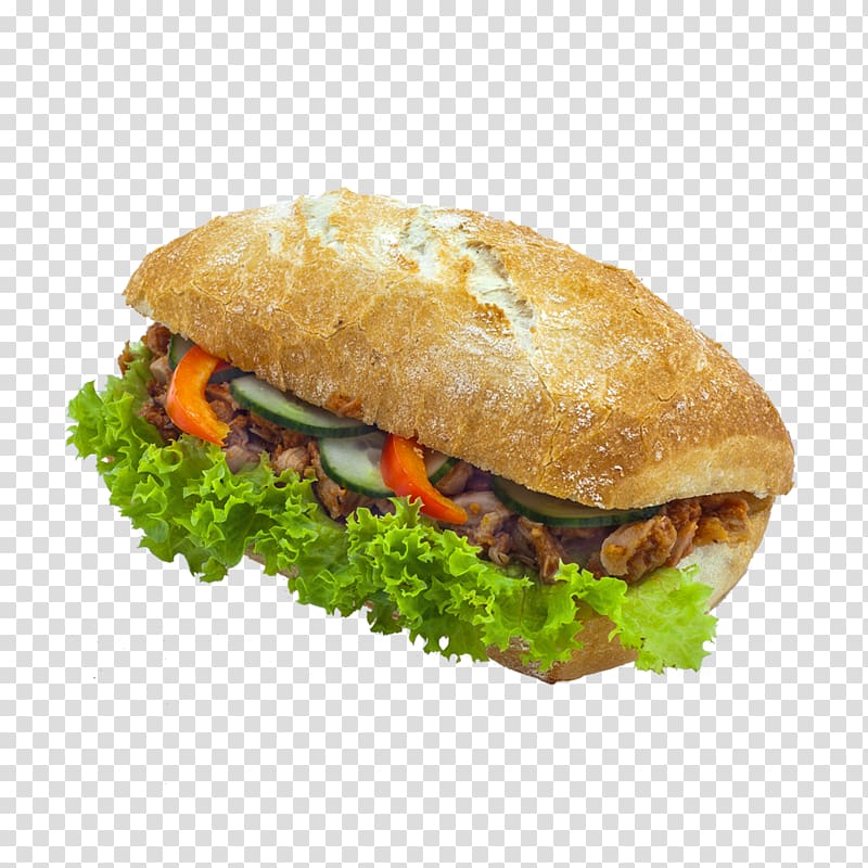 Bánh mì Cheeseburger Breakfast sandwich Gyro Ciabatta, bread transparent background PNG clipart