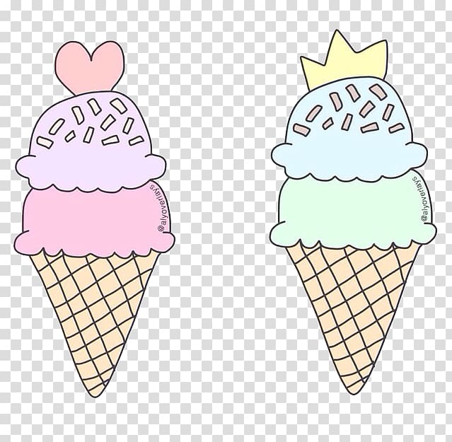 Ice Cream Cones Tumblr Drawing, ice cream transparent background PNG clipart