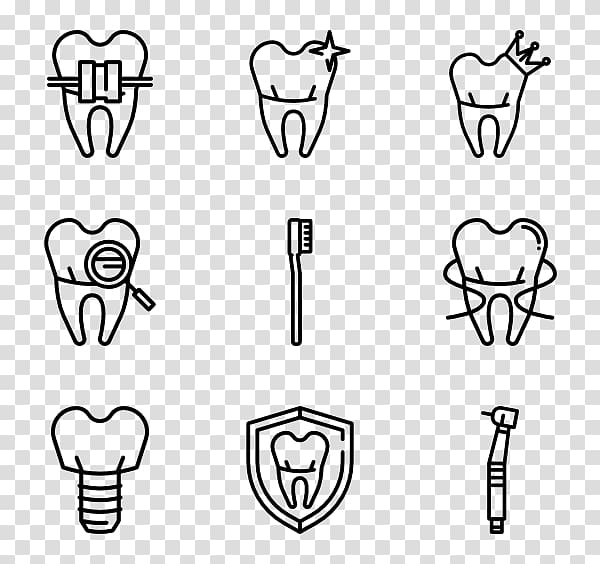 Computer Icons Dentist Human tooth , others transparent background PNG clipart