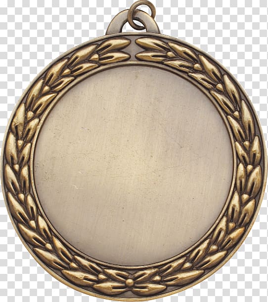 Gold medal Award Commemorative plaque Brass, medal transparent background PNG clipart