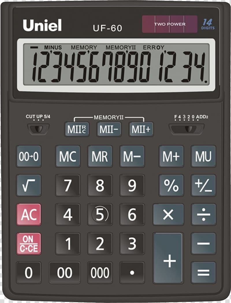 Calculator transparent background PNG clipart