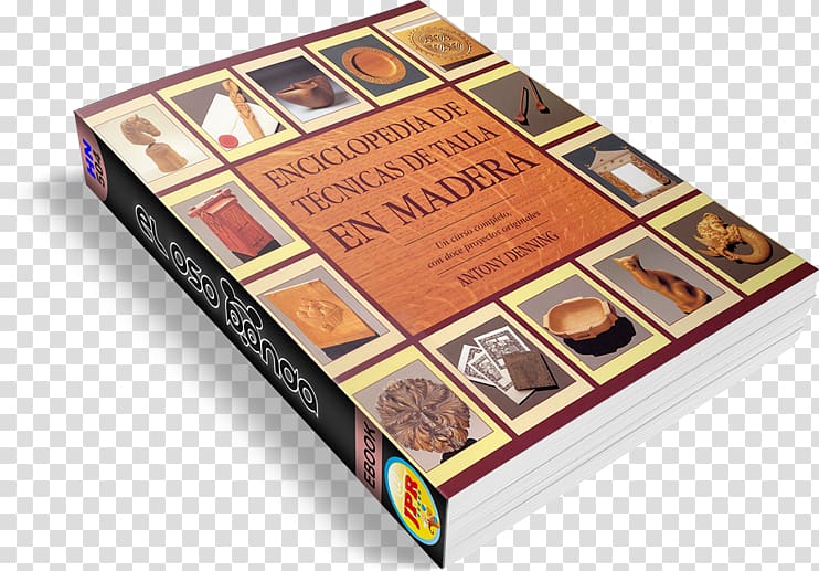Enciclopedia de Tecnicas de Talla En Madera Wood carving Book La talla en madera, wood transparent background PNG clipart