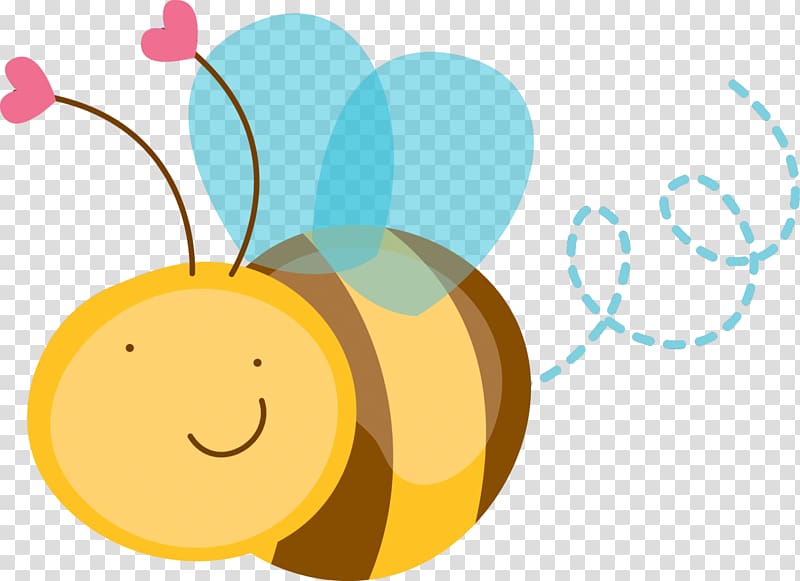 The Buzzing Bee , bee transparent background PNG clipart
