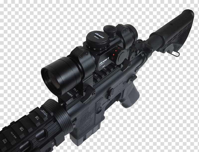 Red dot sight Reticle Reflector sight Holographic weapon sight, Sights transparent background PNG clipart