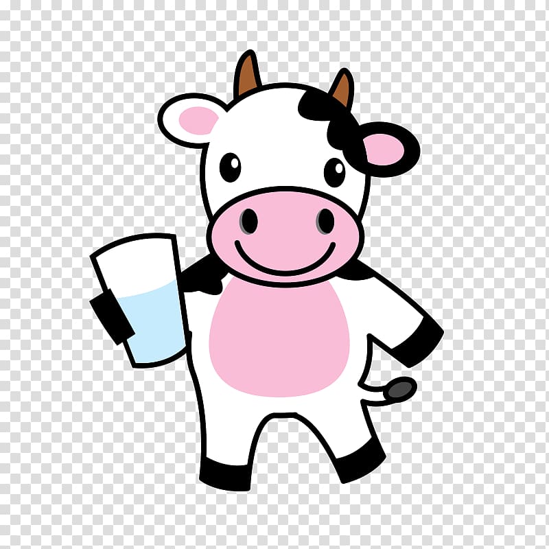 cartoon dairy cow