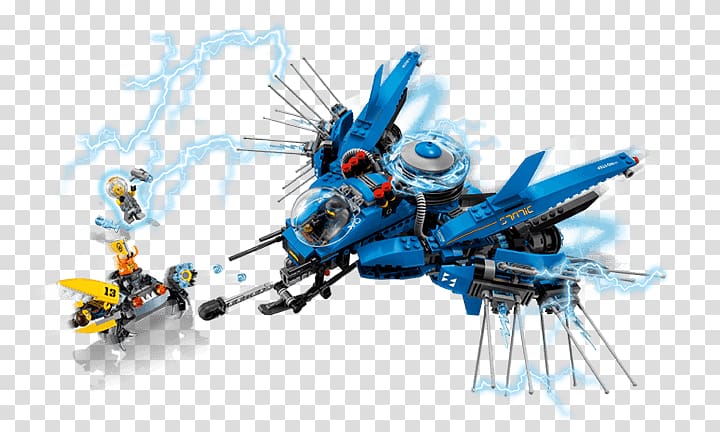 LEGO 70614 THE LEGO NINJAGO MOVIE Lightning Jet Toy Lego minifigure, Lego Ninjago Movie transparent background PNG clipart