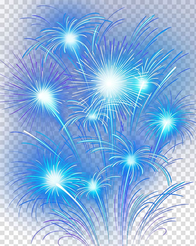 Fireworks Sky Purple , Fireworks, blue fireworks display transparent background PNG clipart