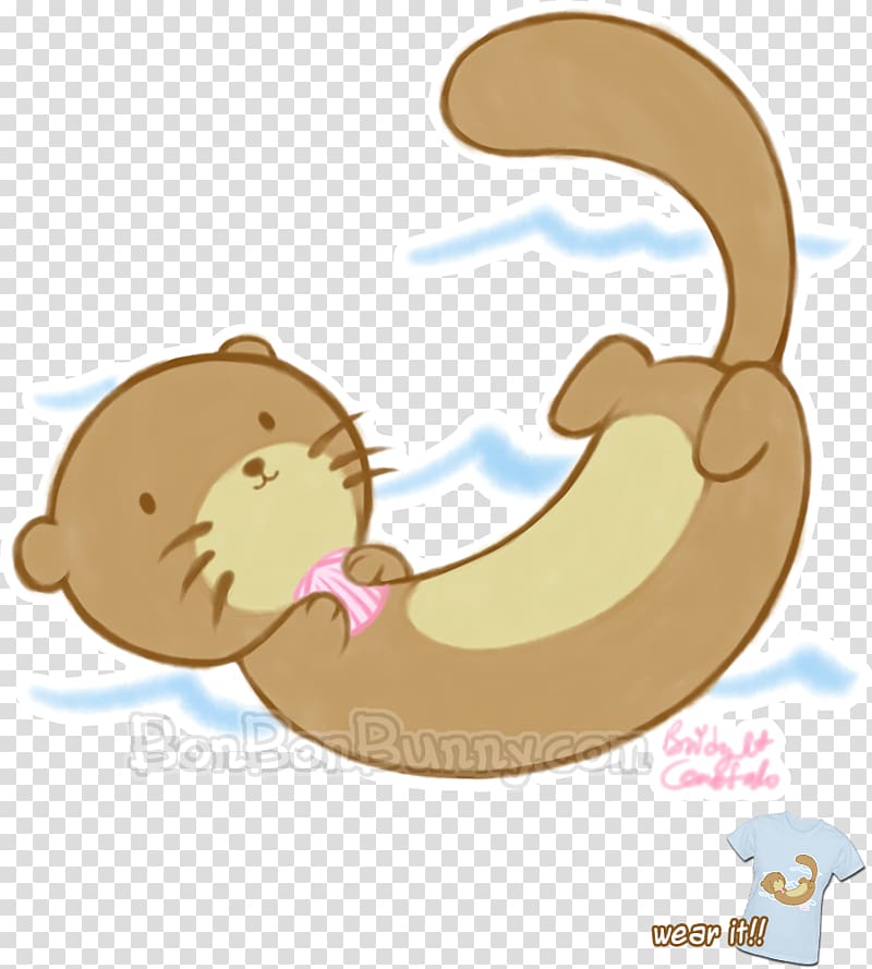 Sea otter Puppy Drawing Dog , otter transparent background PNG clipart
