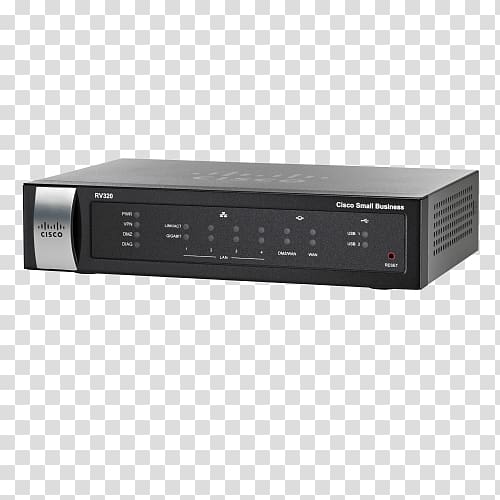 Cisco Small Business RV320 Router Cisco RV325 Virtual private network Wide area network, incom transparent background PNG clipart