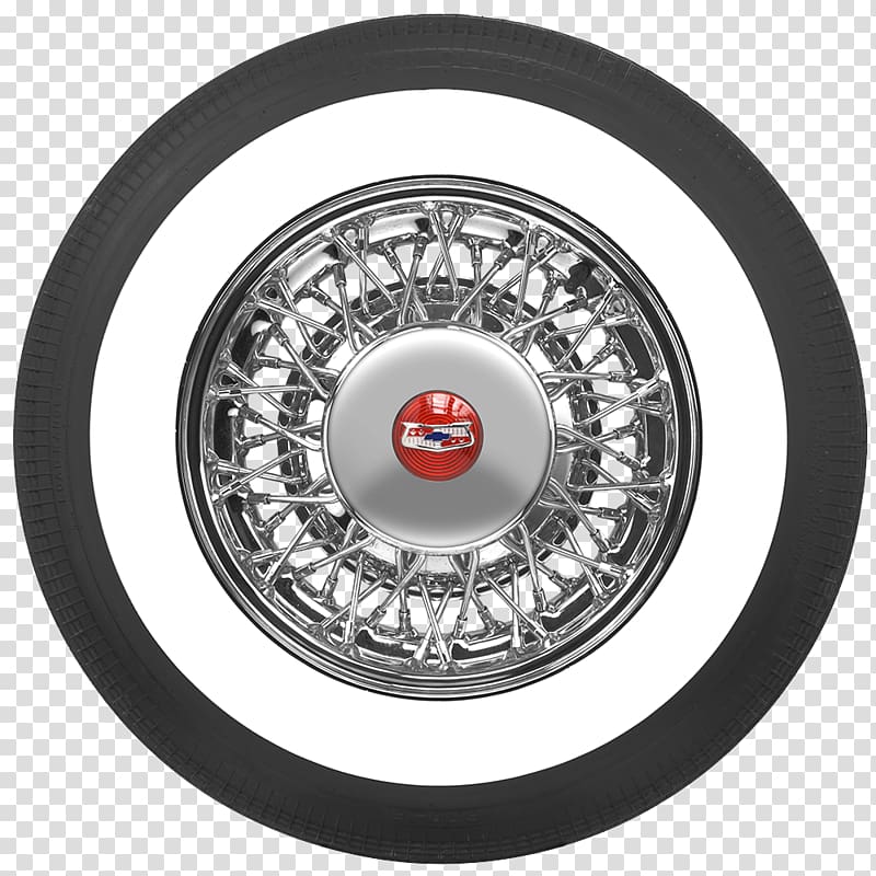 Car Ford Thunderbird Alloy wheel Whitewall tire, car transparent background PNG clipart