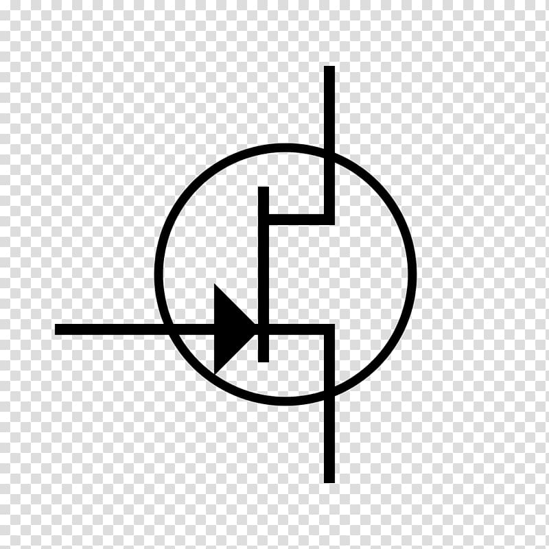 MOSFET JFET Field-effect transistor Electronic circuit, transistor symbol transparent background PNG clipart