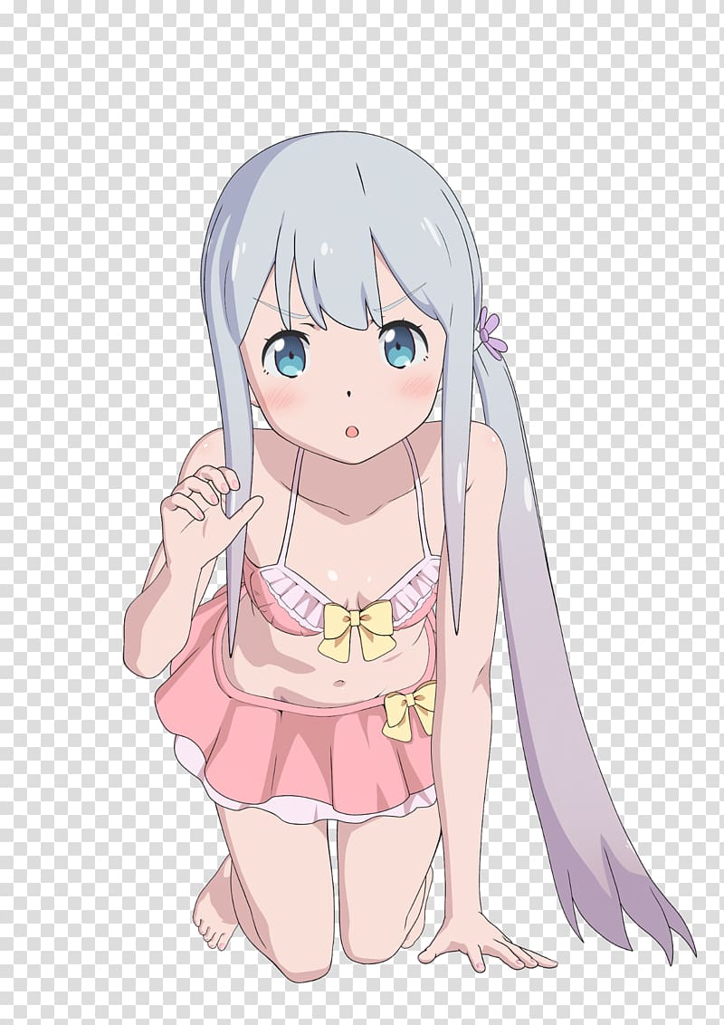 Sagiri from Eromanga-sensei (PNG, transparent background) I'm sure someone  can make this into a Meme. =) - anime girl post - Imgur