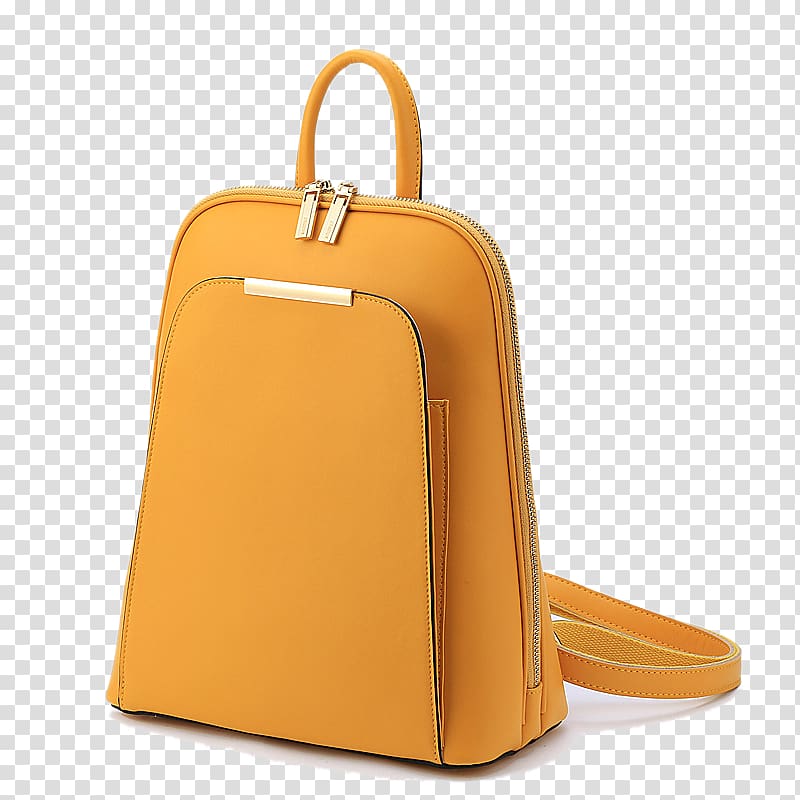 Handbag Student Backpack JD.com Woman, Simple leather backpack transparent background PNG clipart
