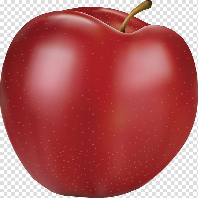 Apple Red Fruit Auglis, Fresh fruit red apple transparent background PNG clipart