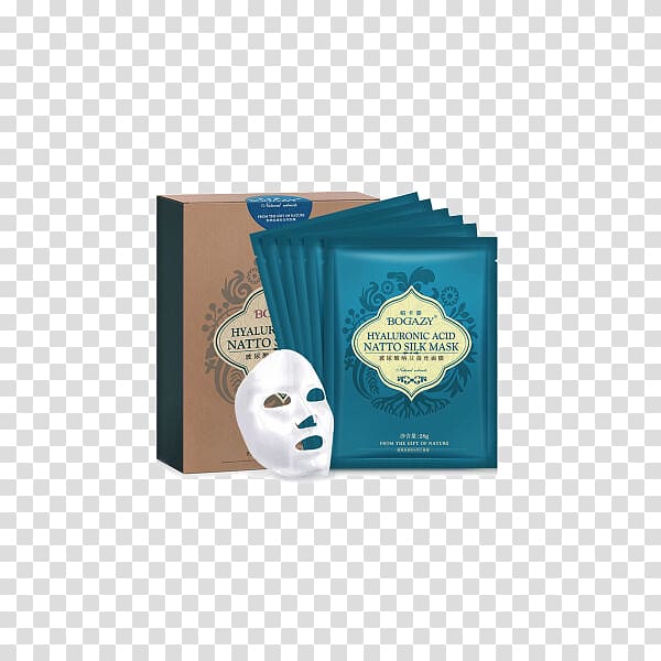 Facial My Beauty Diary Toner Mask Make-up, Boka posture hyaluronic acid natto men and women silk mask disposable transparent background PNG clipart
