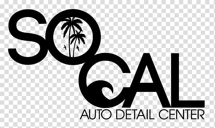 Logo Auto detailing Brand SoCal Auto Detail Center™ Font, so cal transparent background PNG clipart
