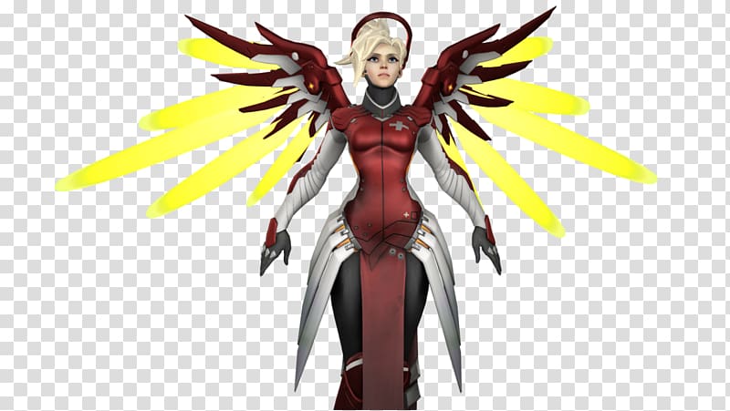 Overwatch Mercy Tracer Source Filmmaker Sombra, Mercy transparent background PNG clipart